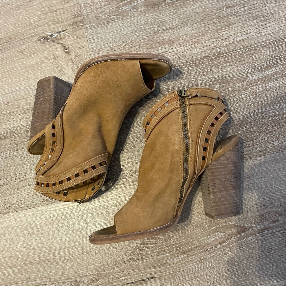 Dolce Vita Open Toe Booties